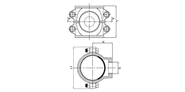 Saddle-Clamp-dimension