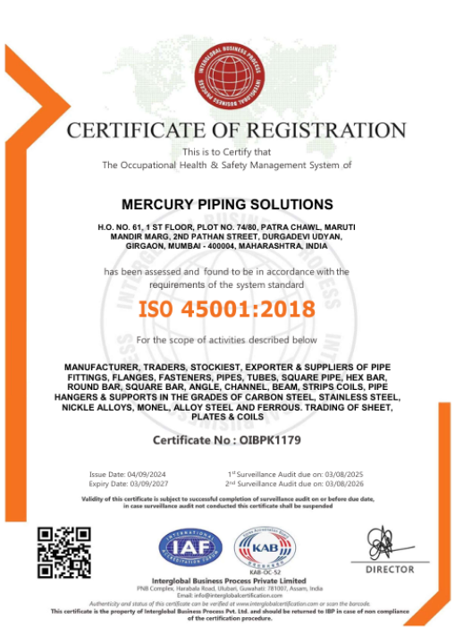 ISO 45001:2018 