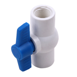 UPVC Vergin Long Handle Ball Valve Pipe Fittings